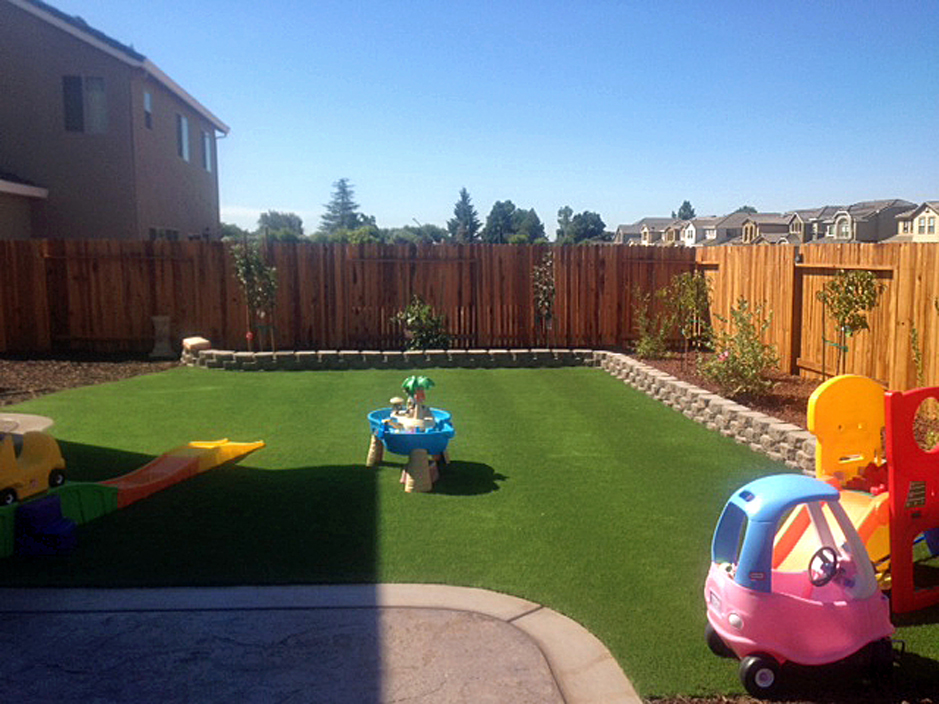 Artificial Grass Installation La Selva Beach, California Landscape Ideas, Backyard Landscaping