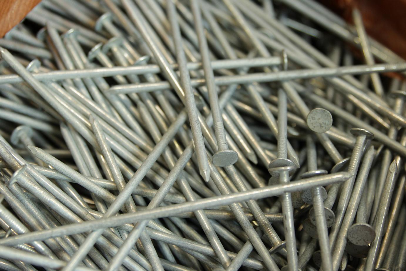 Galvanized Nails Artificial Grass Synthetic Grass Tools Installation San Jose