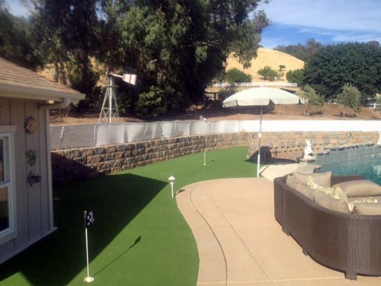 Artificial Grass Photos: Artificial Grass Carpet Capitola, California Home Putting Green, Backyard Design