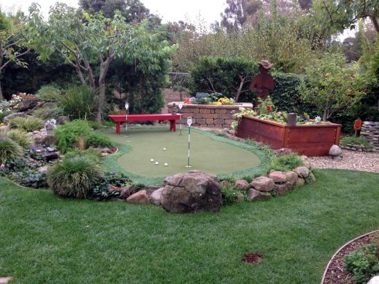 Artificial Grass Photos: Artificial Grass Installation Lexington Hills, California Diy Putting Green, Backyard Design