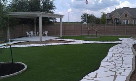 Artificial Grass Photos: Artificial Lawn Moss Landing, California Backyard Deck Ideas, Backyard Designs