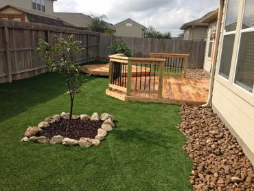 Fake Grass Hillsborough, California Backyard Deck Ideas, Backyard artificial grass