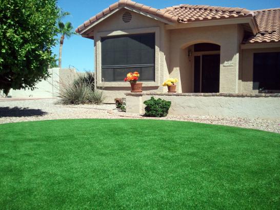 Artificial Grass Photos: Fake Grass Los Altos Hills, California Backyard Deck Ideas, Front Yard Landscape Ideas