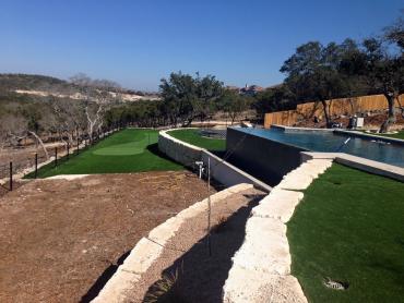 Artificial Grass Photos: Fake Lawn Cotati, California Home Putting Green, Backyard Pool