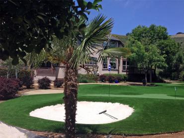 Artificial Grass Photos: Grass Installation Livermore, California Backyard Putting Green, Front Yard Design
