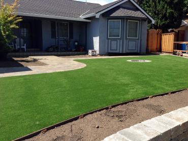 Artificial Grass Photos: How To Install Artificial Grass Hollister, California Landscape Rock, Front Yard Landscaping