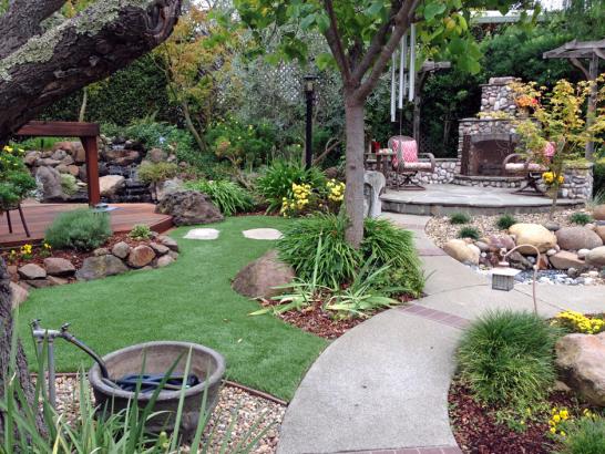 Artificial Grass Photos: Installing Artificial Grass San Mateo, California City Landscape, Small Backyard Ideas