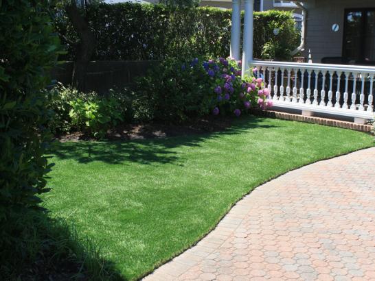 Artificial Grass Photos: Plastic Grass Plumas Lake, California Landscape Rock, Front Yard Design