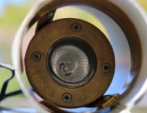 Backyard Putting Green Hole Lamp